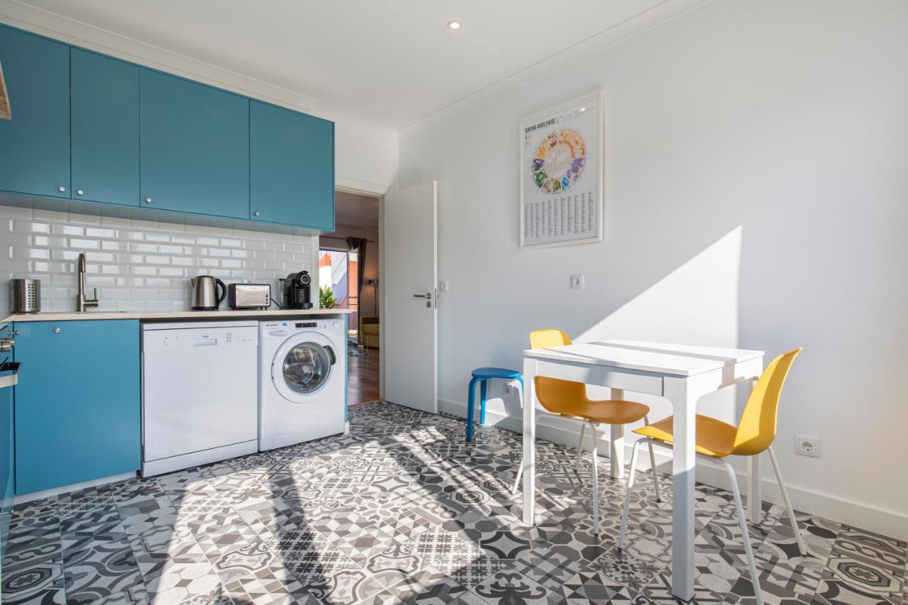 Lovelystay - Sunny 1Bdr Apartment W/Terrace Lisboa Ngoại thất bức ảnh