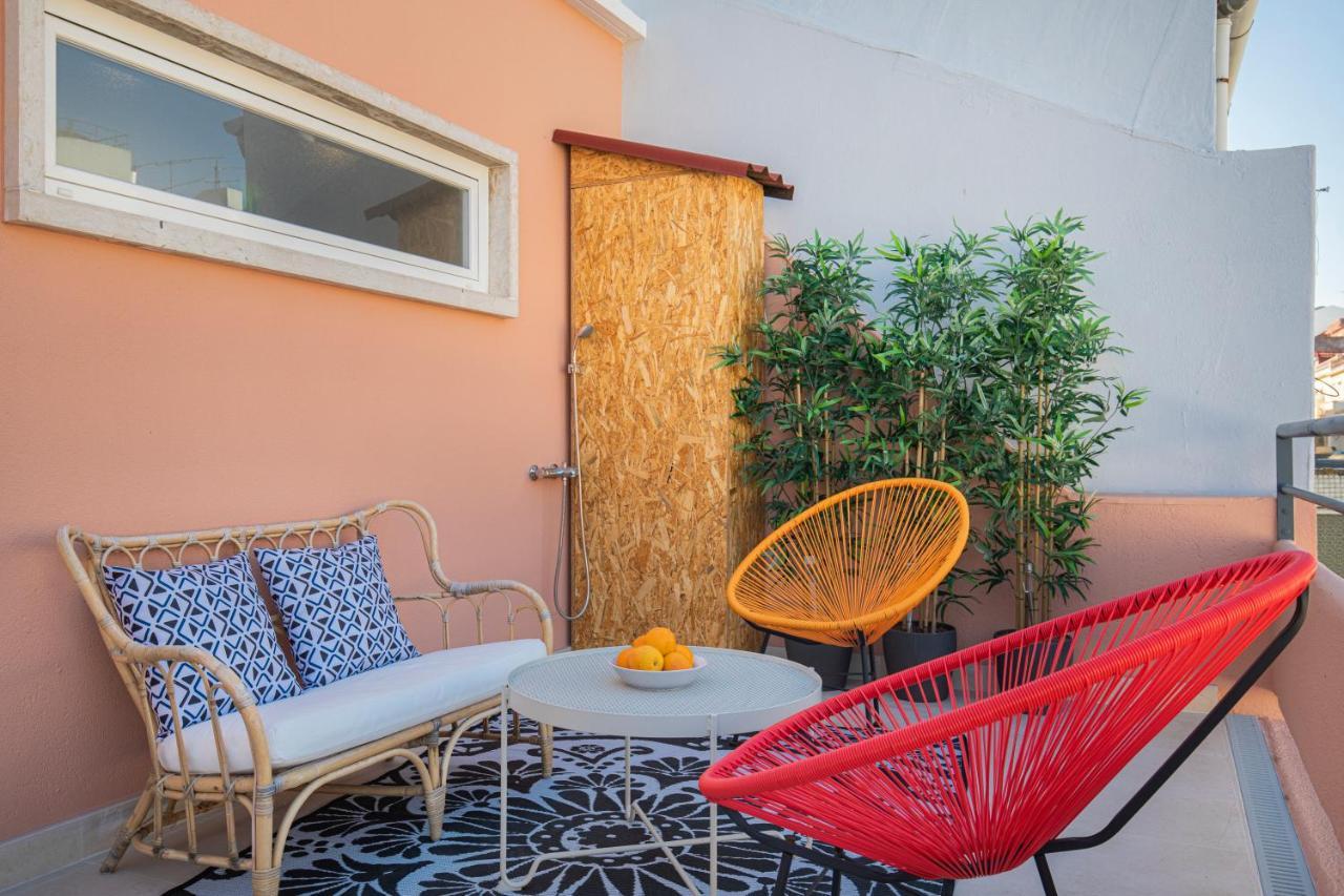 Lovelystay - Sunny 1Bdr Apartment W/Terrace Lisboa Ngoại thất bức ảnh